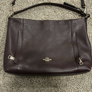 Scout Hobo Bag - Plum Convertible Coach Bag